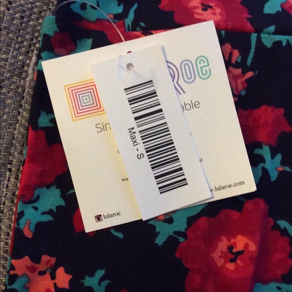 LuLaRoe Stunning Long Floral Maxi Dress New - Picture 4 of 6